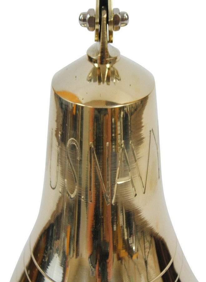 THOR INSTRUMENTS Us Navy 6" Indoor/Outdoor Brass BellWall Mount Rustic Vintage Home Decor Gifts - Image 2